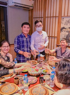 Tổ chức tiệc cuối năm ở nhà hàng Nhật tại Hà Nội