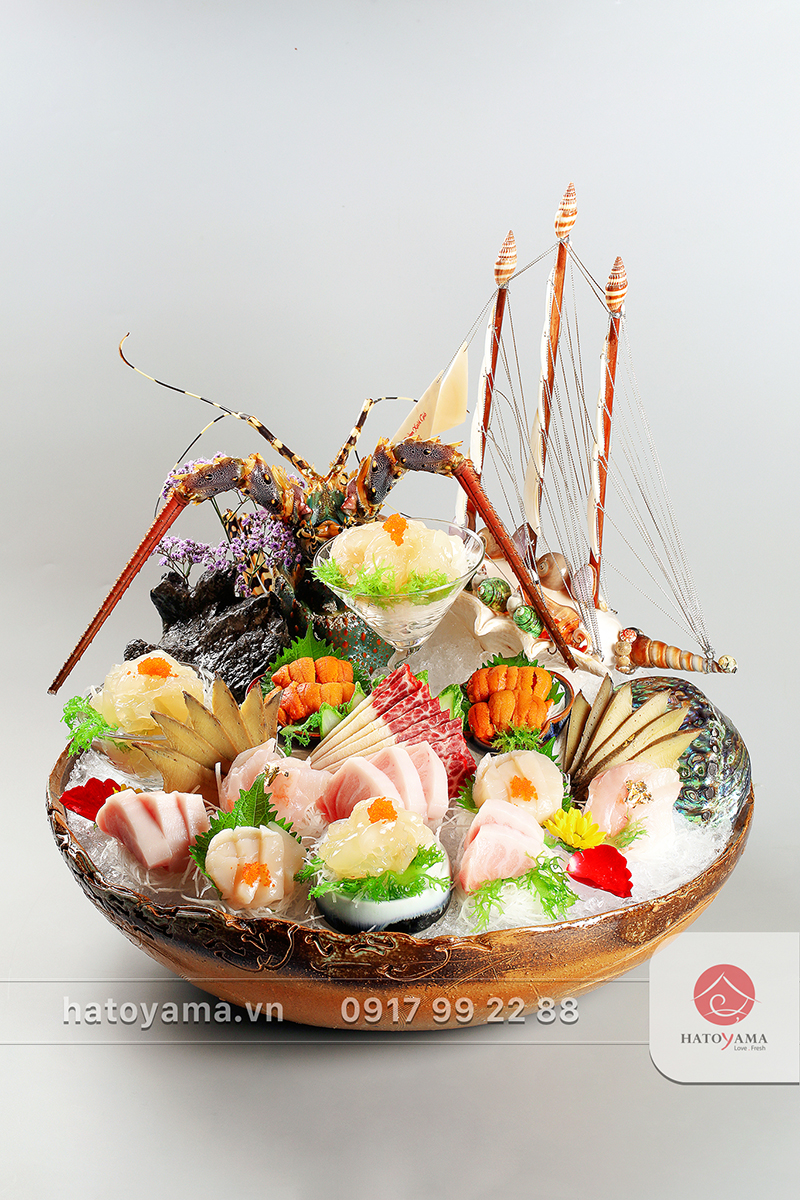 Món sashimi 1000$ từng được sử dụng để phục vụ đón tiếp Hoa Hậu Hoàn Vũ Việt Nam 2022