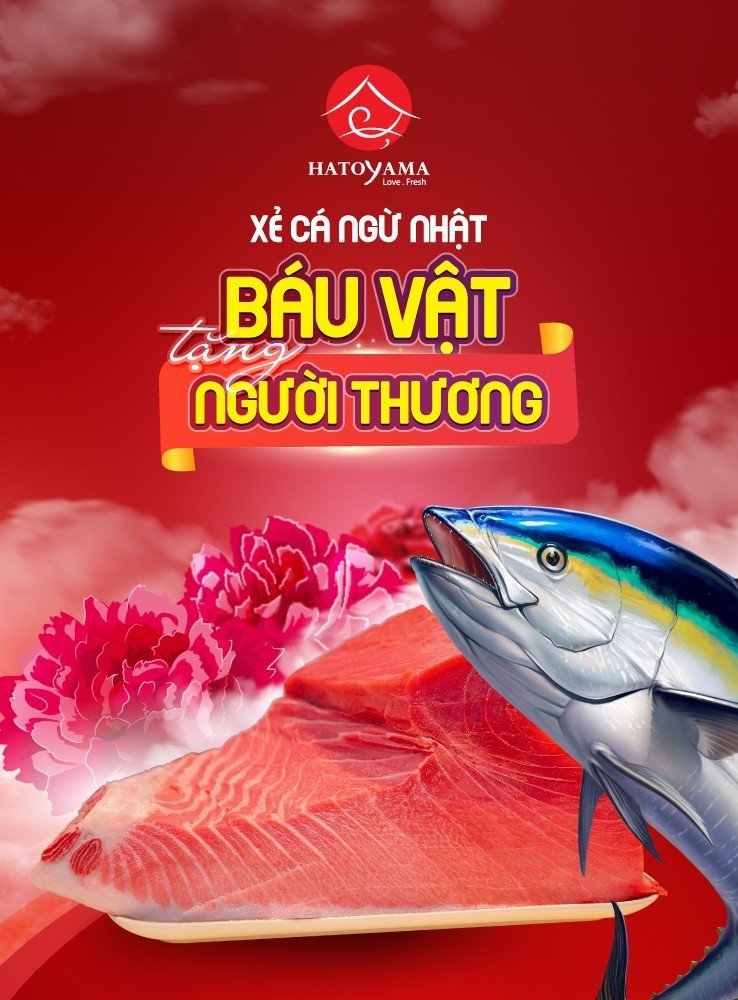Xẻ cá ngừ vây xanh Nhật - Báu vật tặng người thương