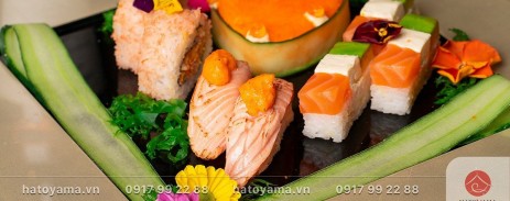 Sushi "tình yêu" - Món ăn gắn kết yêu thương