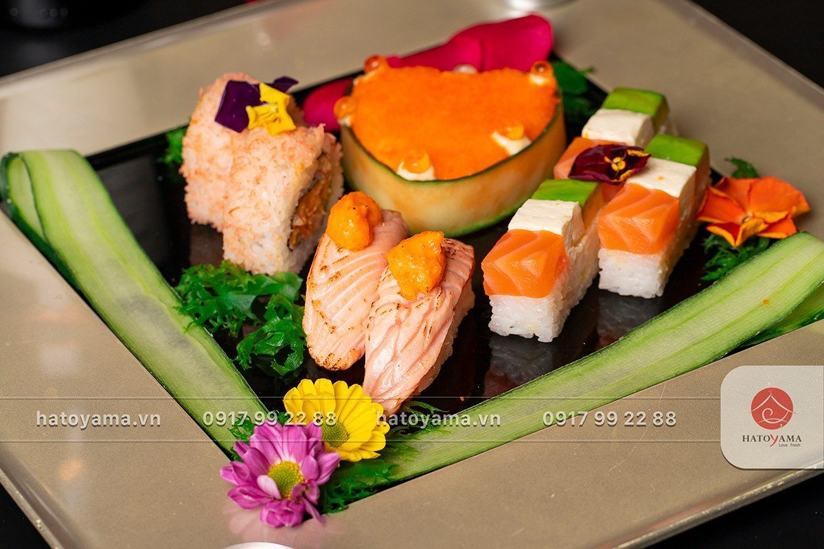 Sushi "tình yêu" - Món ăn gắn kết yêu thương